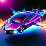 Игра Прыжки на Реактивном Автомобиле